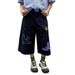 Summer New Style Men's Denim Shorts American Retro Versatile Simple Loose Straight Leg Wide Leg Slimming Casual_viptrois.com