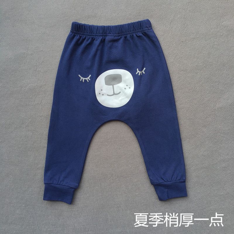 Foreign Trade Export Children's Harem Pants Baby PP Pants Baby Big Butt Cotton Pants Boy Pants Autumn Sweatpants_viptrois.com