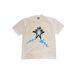 Heavyweight Pure Cotton American Style T-Shirt For Couples Loose Short-Sleeved Oversized Crying Print Design For Men And Women 250g_viptrois.com