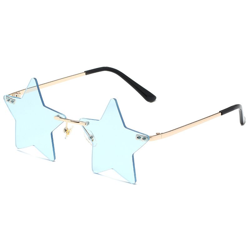 Five-Pointed Star Metal Sunglasses – Fashionable Ocean Lens For Men & Women Fashion Trends Hot-selling_viptrois.com