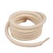 Round Braided Exaggerated Shape Bread Shoes 10mm Thick Shoelaces Butter Bread Shoelaces 1cm Width Bread Shoes_viptrois.com