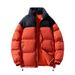 Men's Clothing New Winter Stand Collar Cotton Coat For Men And Women, Same Style, Trendy Brand, Loose Plus Velvet Bread Cotton Coat, Couple Jacket_viptrois.com
