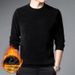 Pure Men's Winter Warm Half Turtleneck Casual Loose Thickened Chenille Fleece Sweatshirt Base Shirt_viptrois.com