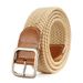 No Punch Belt Women's Versatile Jeans Canvas Belt Braided Elastic Pin Buckle Student Lazy Cloth Belt_viptrois.com