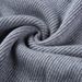Men's High Neck Solid Color Sweater - Warm Wool Blend Knitwear Slim Fit Casual Pullover For Winter_viptrois.com