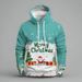 Pure 2025 European And American Foreign Trade Christmas Sweatshirt New 3D Digital Print Loose Long Sleeve Pullover Hoodie_viptrois.com