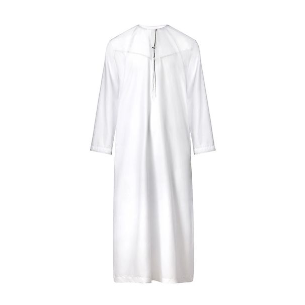 Men's Clothing Men's Applique Stand Collar Robe_viptrois.com
