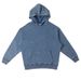 Vintage Distressed Oversized Hoodie For Men - Long Sleeve Retro Pullover With Small Neckline (Black, Gray, Blue)_viptrois.com
