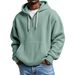 Men's Casual Long Sleeve Sweatshirt – Soft & Comfortable Pullover For Everyday Wear (Black/Gray, Standard Fit)_viptrois.com