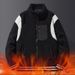 Winter New Men's And Women's Same Lamb Wool Stand-up Collar Thickened Coat_viptrois.com