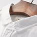 Men's Clothing Summer Casual Square Collar Linen Short Sleeved Shirt Thin Breathable Loose Large Size Cotton And Linen White Shirt_viptrois.com