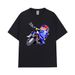 2025 Summer Men's Short Sleeved Round Neck Top Motorcycle Rider Printed Women's T-shirt New Style_viptrois.com