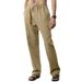 Men's Hip-Hop Breathable Linen Loose Fit Casual Pants For Spring & Summer – Comfortable & Stylish_viptrois.com