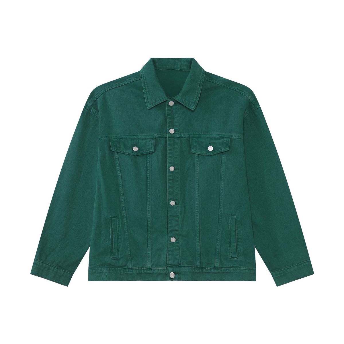 Men's Clothing Cotton Multi Color Denim Jacket Autumn And Winter New Loose Lapel Workwear Jacket_viptrois.com