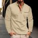 2025d 2024 Spring And Autumn New Stand Collar Polo Sweatshirt Men's Base Shirt_viptrois.com