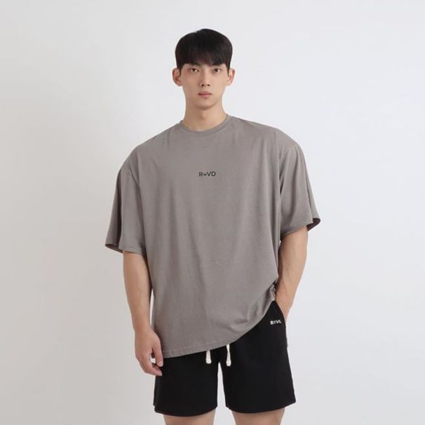 Summer New Muscle Sports Men's Running Training Basketball Equipment Loose Casual Clothing Short Sleeved T-shirt_viptrois.com