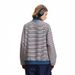 Color Block Striped Stand Collar Knitted Sweatshirt Jacket Sports Loose Casual Spring Autumn Unisex Long Sleeve American_viptrois.com