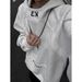 New Autumn And Winter Patchwork Stand Up Collar Hoodie With Trendy Temperament, Fashionable Design Sense, Versatile Loose Top_viptrois.com