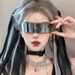 Super Cool Disco Glasses Cyberpunk Future Technology Sense LED Bar Glasses Douyin Men And Women Science Fiction Trend Manufacturers_viptrois.com