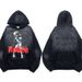 2024 New RODEO Printed Washed Hooded Sweatshirt Pullover Versatile Hoodie Long Sleeve Top_viptrois.com