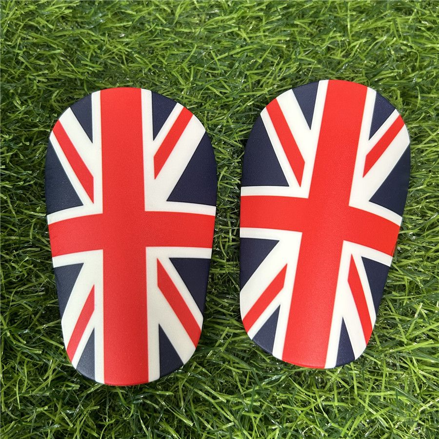 Shin Guard British Flag Small Football Shin Pads Mini Mini Shin Pads Training Supplies Protective Gear Shin Guards Foot Guards_viptrois.com