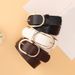 new simple ins style pin buckle belt, versatile decorative dress, women's belt, comfortable and soft PU student belt_viptrois.com