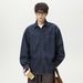 Pulse Pulse Vintage Raw Long Sleeve Men 25 Autumn New Japanese Style Loose Trendy Brand Casual Washed Denim Shirt Jacket_viptrois.com