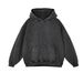 420g Heavyweight Washed Cotton Hoodie – Oversized Vintage Streetwear Pullover (XS-4XL)_viptrois.com