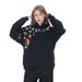 American High Street Hand-painted Graffiti Print Hooded Unisex Autumn Winter Vibe Trend Pullover Loose Fit Sweatshirt_viptrois.com