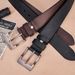 Guangzhou Pure Cowhide Vintage Single-Layer Foreign Trade Handmade Belt Men's Genuine Leather Casual Cowhide Belt Men's First Layer Cowhide_viptrois.com