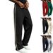 Men's Clothing Men's Straight Leg Sport Pants - Breathable Quick-Dry Running Joggers With Elastic Waist For Gym & Casual Wear_viptrois.com