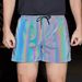 Iridescent Reflective Shorts Men Hip-Hop Glow-in-the-Dark Jogging Sports Tight Running Yoga Fitness Pants Set Trendy_viptrois.com
