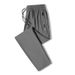 Men's Clothing Ice Silk Pants With Zipper And Quick Drying Elastic Large Size Sports Casual Trousers With Cuffs_viptrois.com