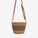 Straw Bag Woven Bag Fashion Crossbody Straw Bag Women's Striped Straw Bag Braided Bag Seaside Holiday Wind Beach Bag_viptrois.com