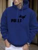 Autumn And Winter Men's Top Sweatshirt Loose And Comfortable Warm And Hooded Sweatshirt Men's Clothing_viptrois.com