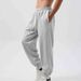Men's Solid Color Sweatpants Suit_viptrois.com