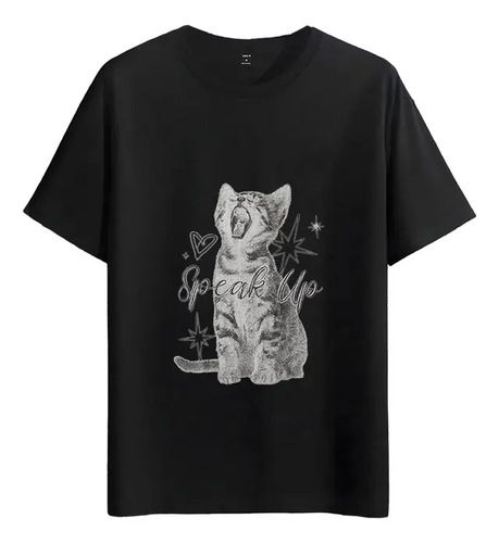 Muscle Freaks 2026 Cartoon Style Cat T-shirt_viptrois.com