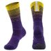 High-Cut Basketball Socks With Anti-Slip Cushioning & Breathable Gradient Design - Moisture-Wicking Performance Socks For Men & Women_viptrois.com