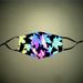 2025 Winter Fashion Halloween Colorful Reflective Mask_viptrois.com