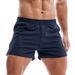 Men's Clothing Thin Shorts Men Summer Sports Shorts Three Quarter Pants Shorts Men Pure Cotton Shorts Large Size Fitness Training Shorts_viptrois.com