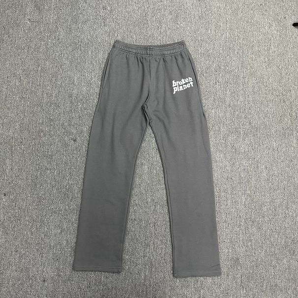 men's clothing small label flocking print sweatpants cuffed trousers comfortable and fashionable_viptrois.com