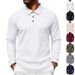 Men's Loose Fit Jacquard Polo Shirt With Lapel Collar - Business Casual Ribbed Knit Top For Office & Commute_viptrois.com