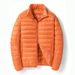 Men's Lightweight Down Jacket – 550FP Duck Down, Breathable & Machine Washable, Slim Fit (Grey/Black/Burgundy/Navy)_viptrois.com