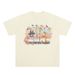 Men's Clothing Floral Cross Washed Heavy Round Neck Short Sleeve T Shirt Men_viptrois.com