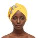 New style solid color watermelon hat with flower pattern Baotou hat African hat Muslim hat_viptrois.com