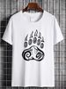 Bear Paw By Teal T Shirt Unisex Homme Stretched Designer Clothes Versatile Top For Everyday Wear Slightly Graphic Soft Streetwear Comfortable_viptrois.com