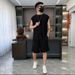 Men's Basketball Jersey Set - Summer Short Sleeve Vest & 5-Inch Shorts For Sports, Casual Wear, Team Uniform (Black/Gray)_viptrois.com