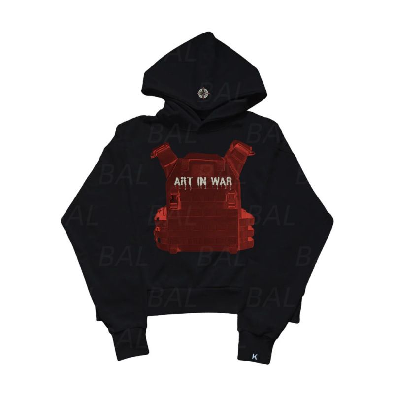 Men's Clothing European And American Autumn And Winter New Printed Hooded Sweatshirt Loose Men And Women's Same Style Street Personality Jacket Trend_viptrois.com