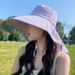 Unbeatable Quality Full Range Outdoor Women's Summer Hat, Large Brim Face Mask, UV Neck Protection Sun Hat_viptrois.com