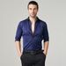 Men's Clothing Men's Wrinkle-Resistant Long Sleeve Shirt For Business & Casual Wear – Breathable, Lightweight & Comfortable Summer Office Shirt_viptrois.com